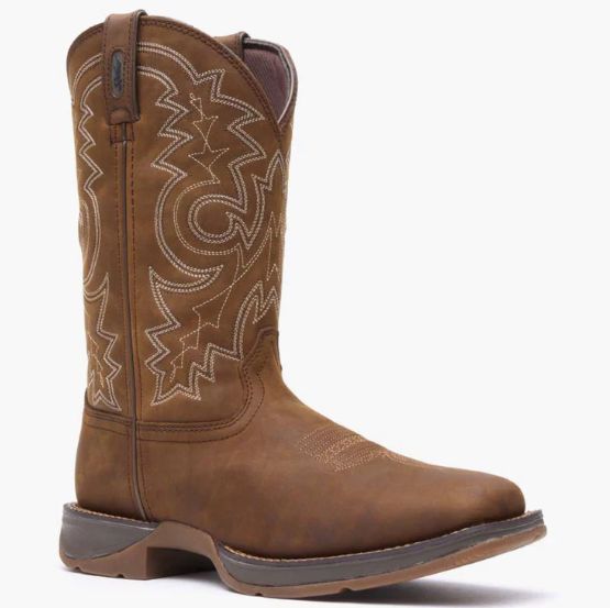 MEN'S DURANGO BOOTS - REBEL MENS 12'' WESTERN BOOT, Color: BROWN, Size: 9, Width: D