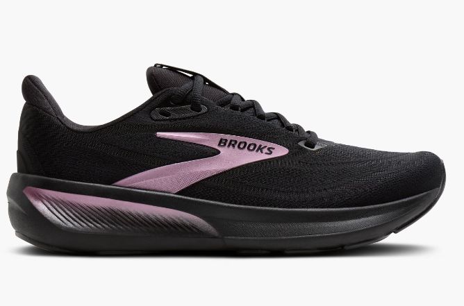 BROOKS WOMENS REVEL 9, Colour: Black/Black/Rose Gold, Size: 6