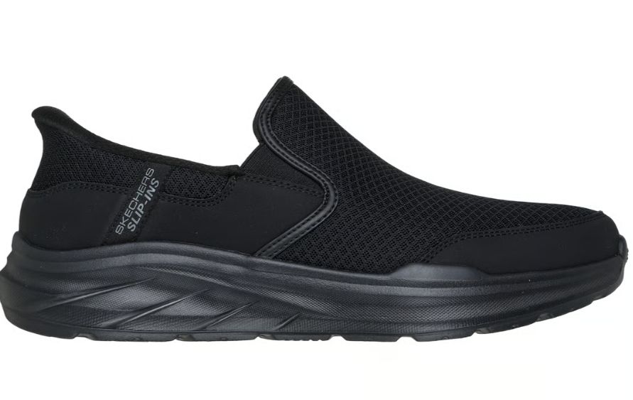 MEN'S SKECHERS SLIP INS - EQUALIZER 6.0 STOAVER, Color: BLACK, Size: 9