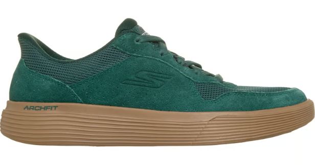 WOMEN'S SKECHERS SLIP INS - GO WALK COMMUTER PHOENIX, Color: DARK GREEN, Size: 6