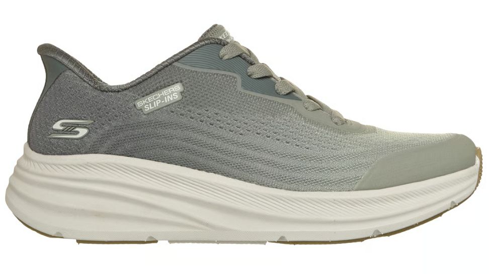 SKECHERS WOMEN'S SLIP-INS BOBS SKILLZ - AIRY STRIDE, Colour: OLIVE, Size: 6