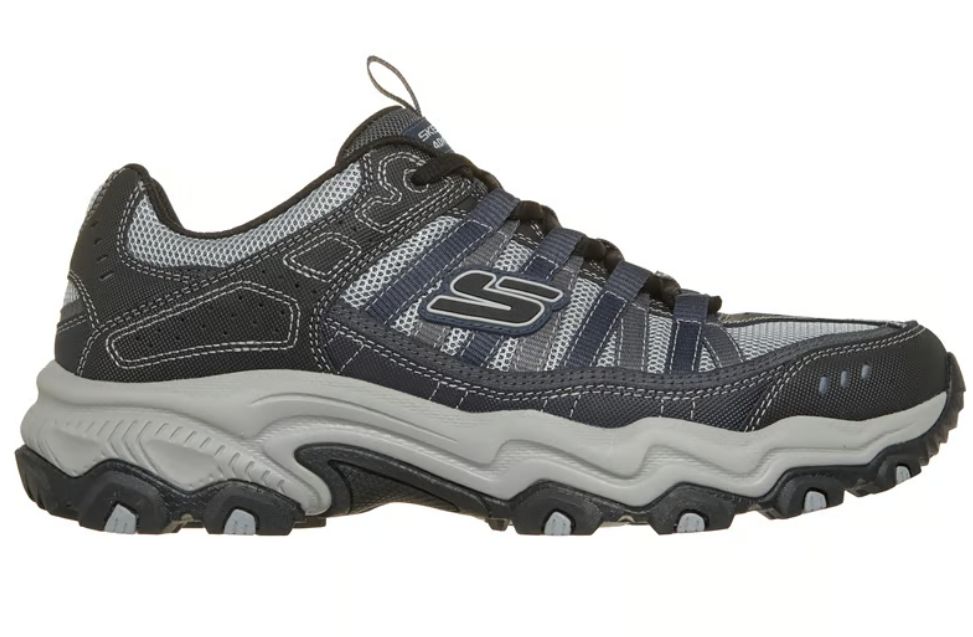 SKECHERS MEN'S M'LITE AFTERBURN LEGACY, Colour: NAVY/GRAY, Size: 9
