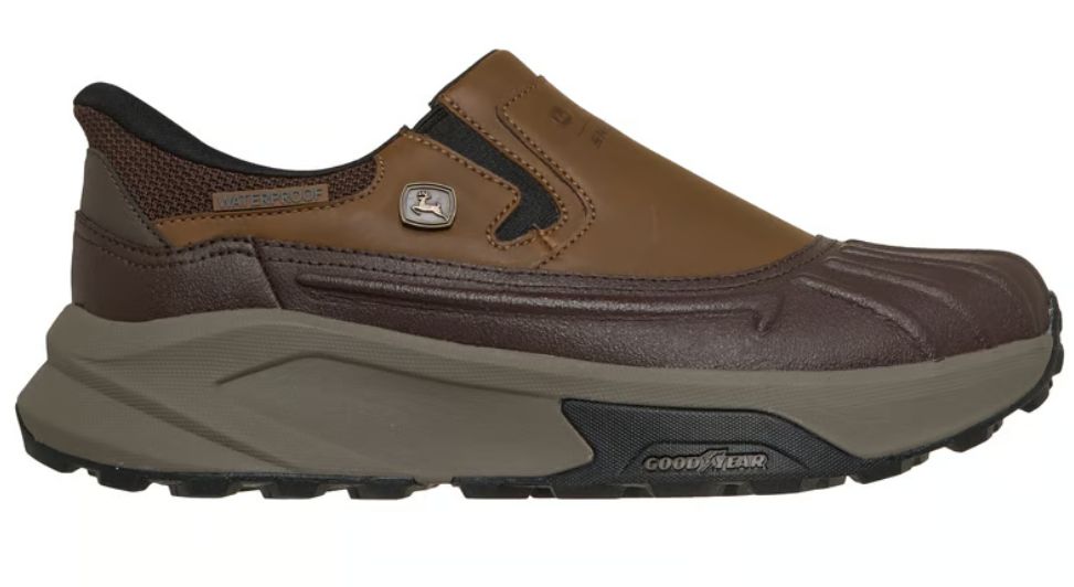 SKECHERS JOHN DEERE - KNOX BRANDO, Colour: DARK BROWN, Size: 8