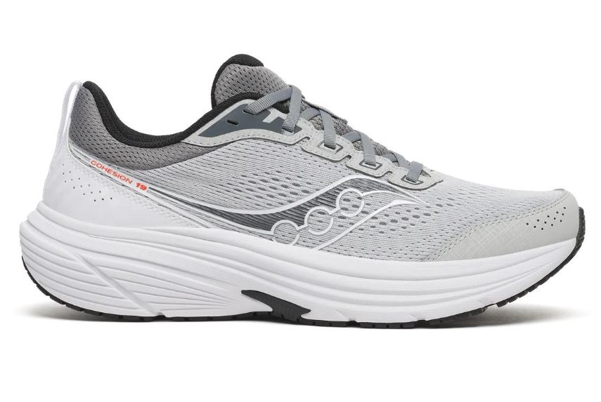 SAUCONY MEN'S COHESION 19, Colour: CADET/CARBON, Size: 10