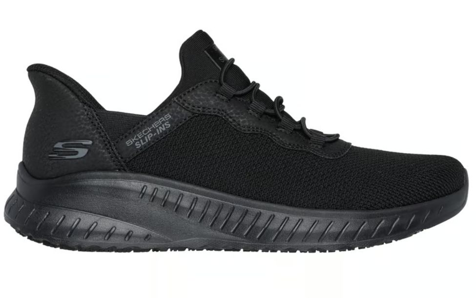 SKECHERS SQUAD CHAOS SR-JASUL, Colour: BLACK, Size: 6, Width: REG