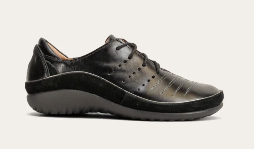 NAOT LEATHER SHOE - KUMARA, Colour: BLACK, Size: 37