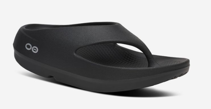 OOFOS  OORIGINAL PLUS, Color: BLACK, Size: M5/W7