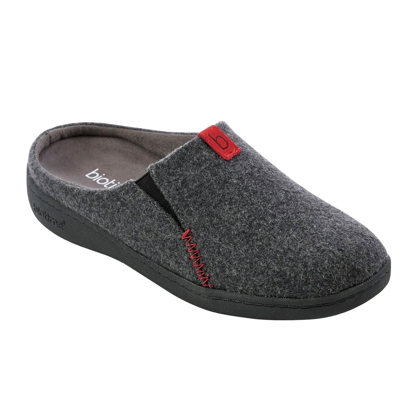 BIOTIME WOMEN'S SLIPPER - EMMA, Color: CHARCOAL, Size: 7