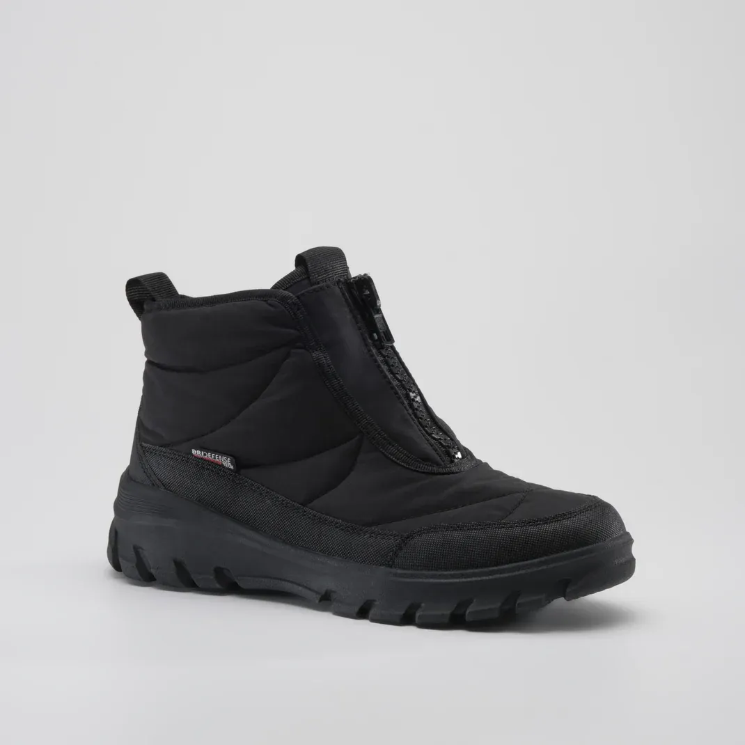 KAMIK WOMEN'S BOOT - SNOWDON LOW - WIDE, Colour: BLACK, Size: 6W