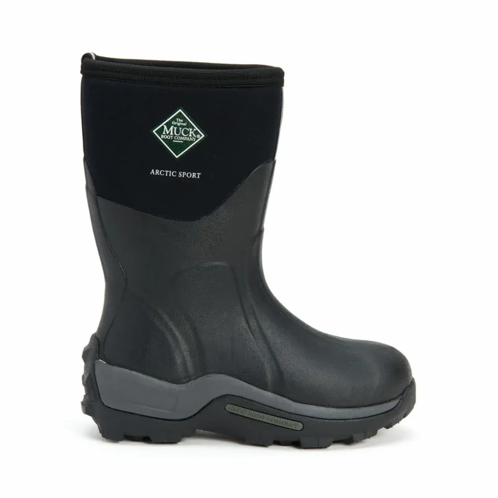 ARCTIC SPORT MID MEN, Colour: BLACK, Size: 12