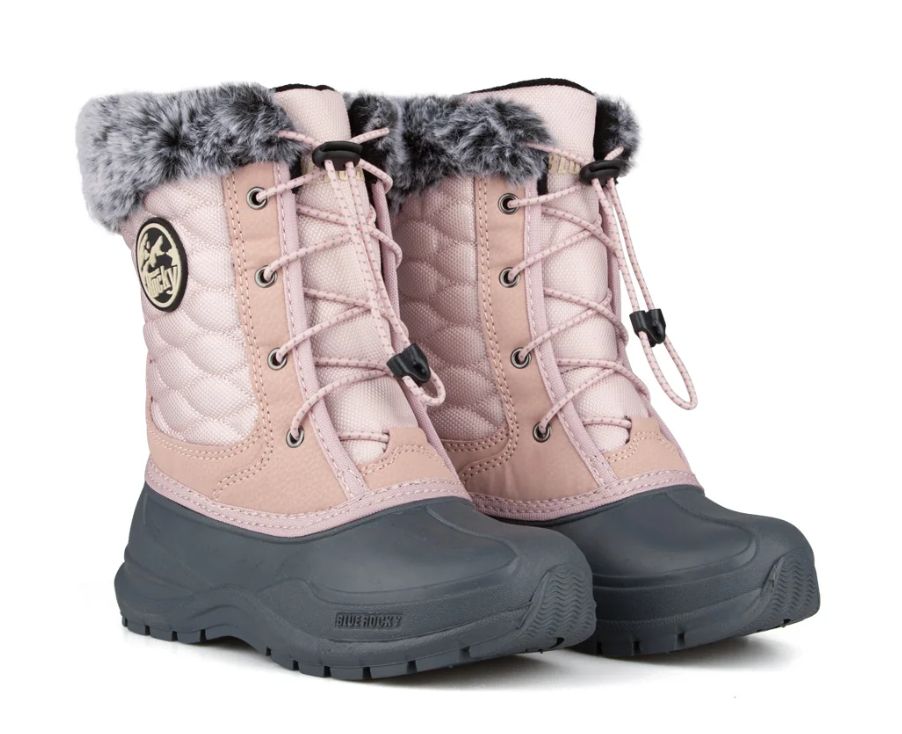 BLUE ROCKY CHILDREN'S SNOWBOOTS - MALLOW, Colour: PINK, Size: 11