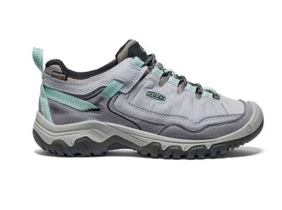 WOMEN'S KEEN - TARGHEE IV WP WIDE, Color: ALLOY/GRANITE GREEN, Size: 7, Width: WIDE