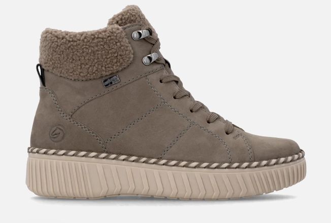 WOMEN'S REMONTE BOOT - D4A74-42, Color: GREY, Size: 37