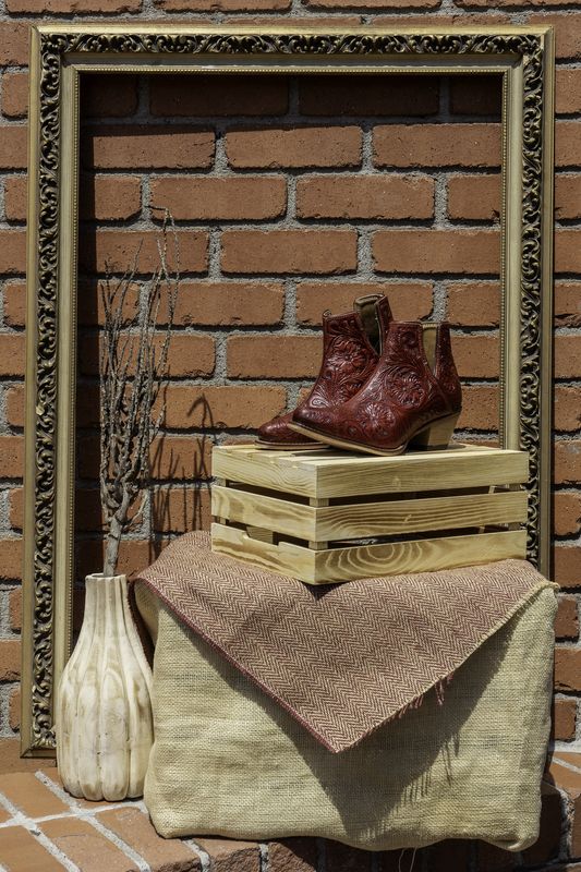 Moxie Myra Boots in Scarlet