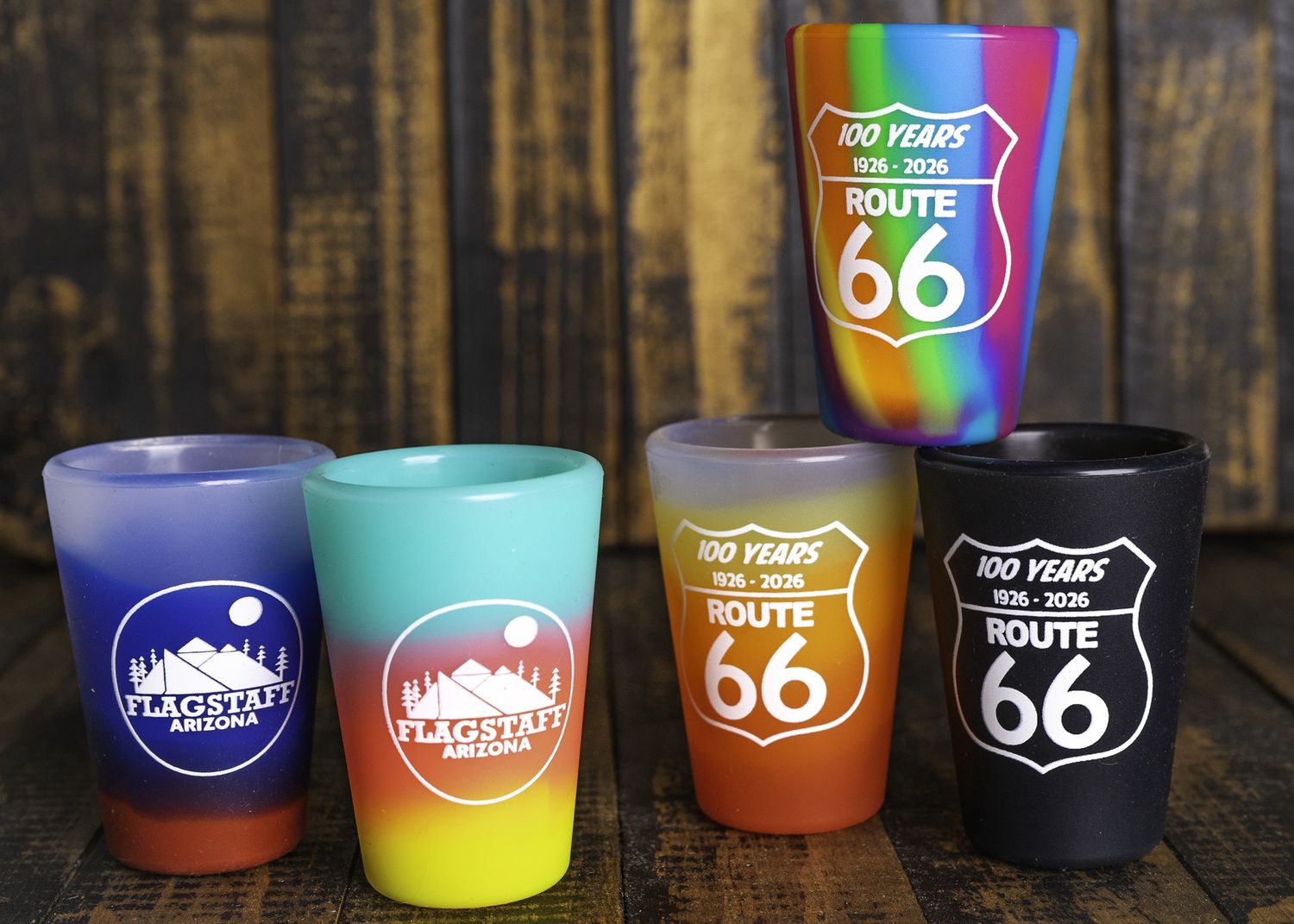 Silicone Shot Glass-66 &amp; Flagstaff