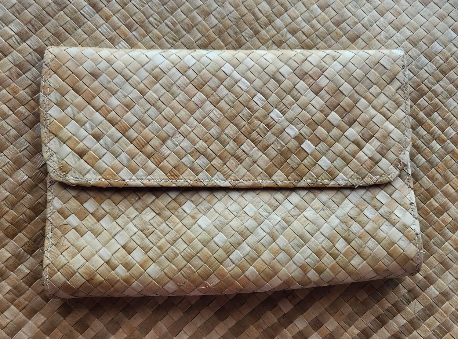Lauhala Clutch Purse