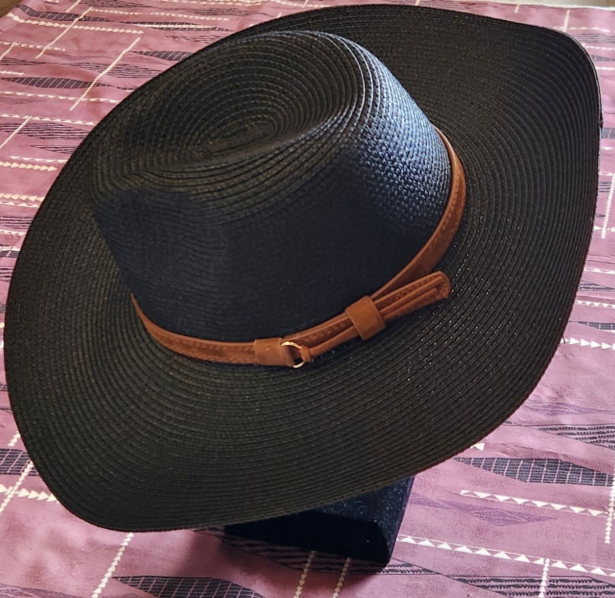 Wide Brim Fedora Hat