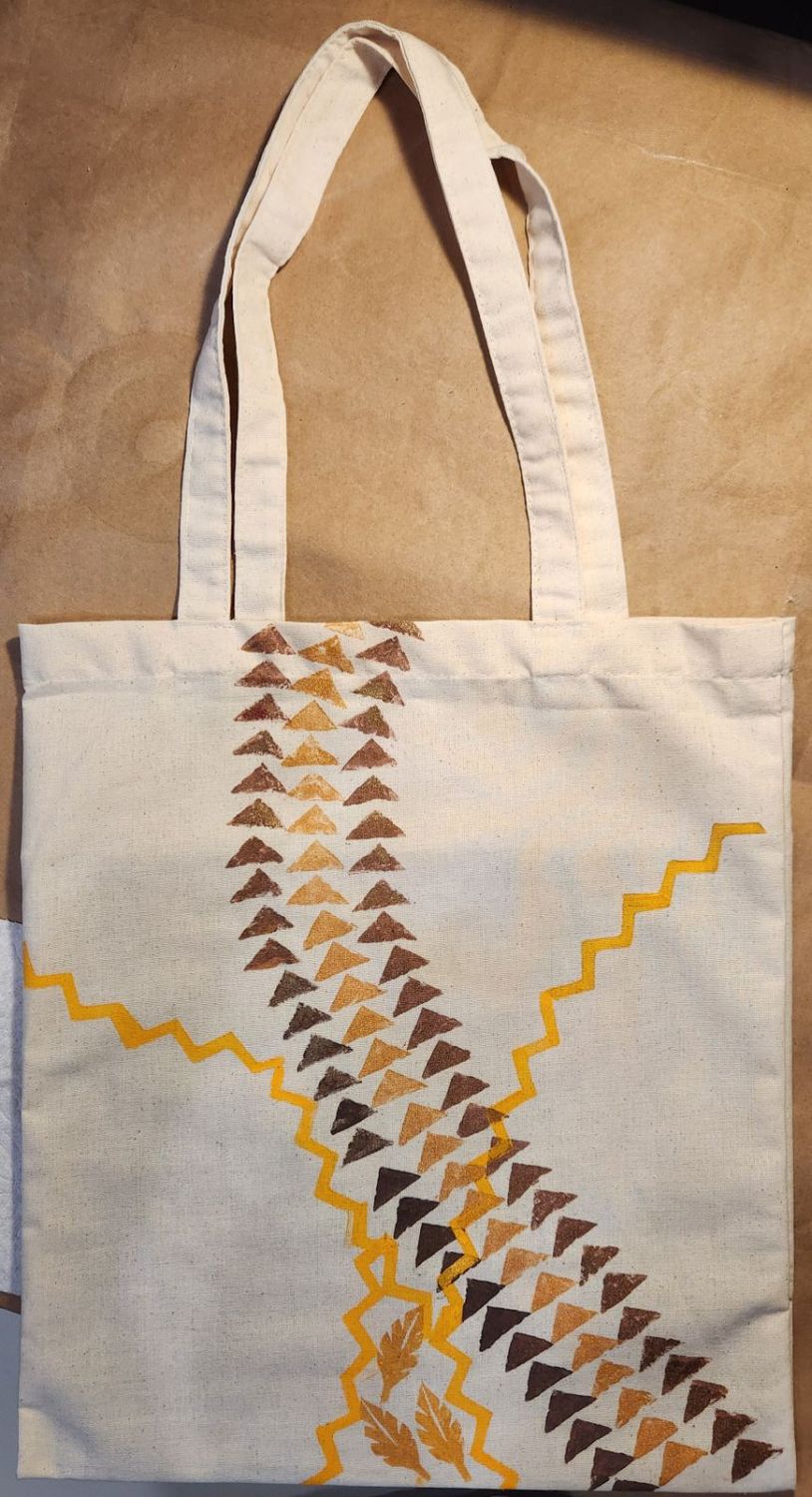 CLASS:  OPEN TO PUBLIC AGES 13 AND UP...Hawaiian Arts - Printing with 'Ohe Kapala and other stamping tools on items  Register by email: halekapa@gmailcom, material: Printing on Canvas Bag