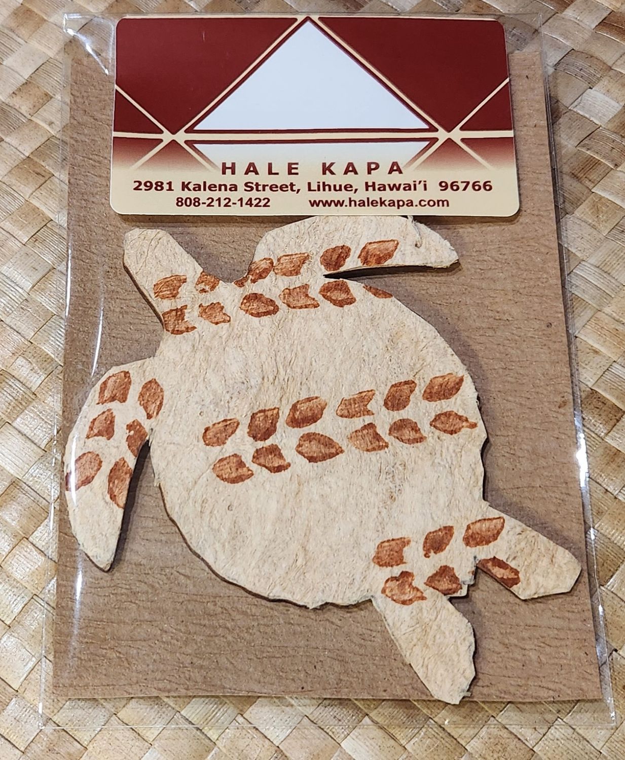 Car Charm / Mele Kalikimaka Ornament, design: honu/turtle