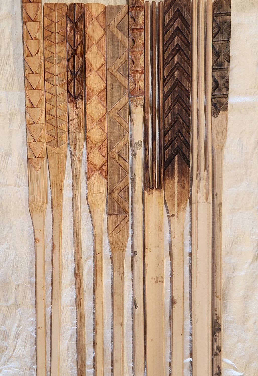 CLASS: Carving Bamboo Stamps - Kalai i ka 'Ohe Kapala, Date of Class: Sunday August 2 @ 12pm - 4pm