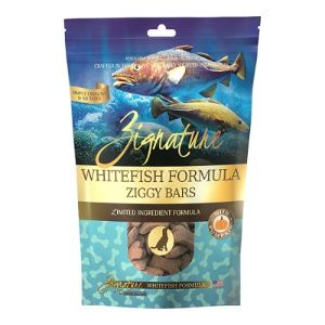 Zignature Ziggy Bar GF Whitefish Treat 12 oz