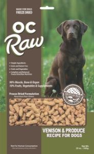 OC Raw Dog Raw Venison Rox