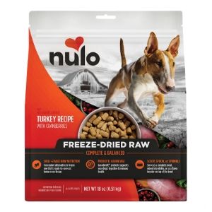 Nulo Dog Freeze Dried 18 oz, Flavor: Turkey