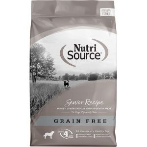 NutriSource Dog GF Senior, Size: 12