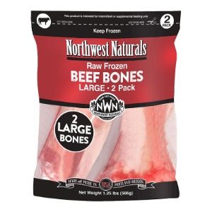 NWN Raw Beef Bone 6-8&quot; 2 pack
