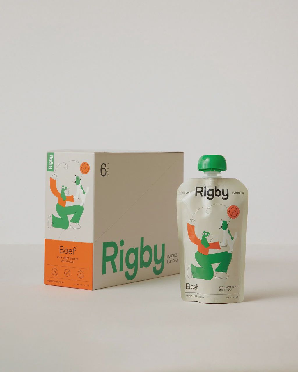Rigby Pouches, Flavor: Beef