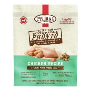 Primal Dog Raw Pronto Chicken 4#