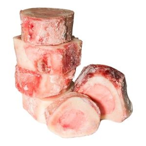 Tucker&#39;s Toy Breed Raw 1&quot; Beef Bone  6pk