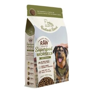 Badlands  Raw Coated 20#, Flavor: Beef