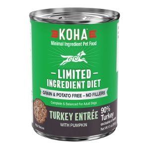 KOHA Dog LID GF 90% Turkey 13oz