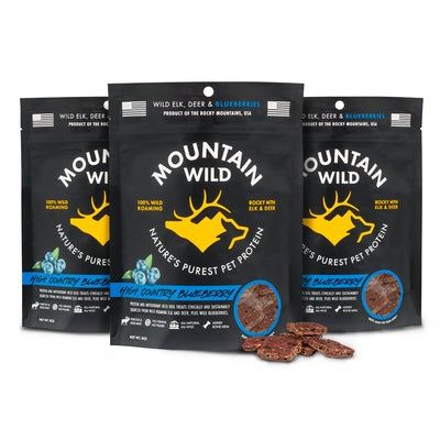 Wild Mountain Jerky with Blueberries 8 oz