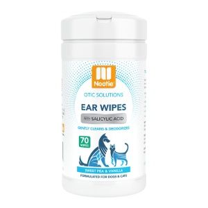 Nootie Sweetpea Vanilla Ear Wipes 70 count