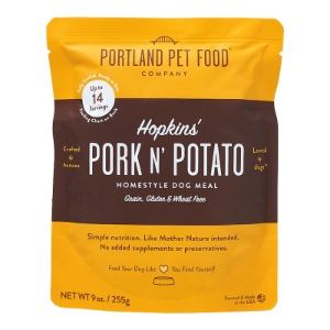 Portland Pet Food Hopkins PorknPotato Pouch 9 oz