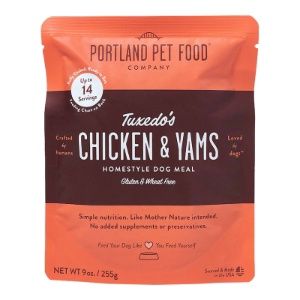 Portland Pet Food Tuxedos Chick &amp; Yams Pouch 9 oz