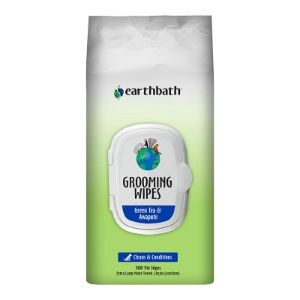 Earthbath Green Tea Awapuhi Grooming Wipes