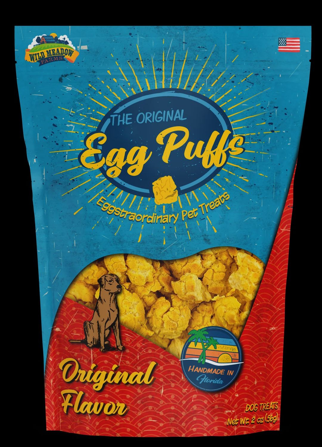 Wild Meadow Egg Puffs, Flavor: Original