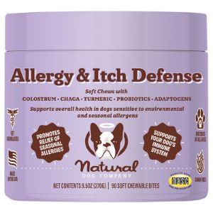Natural Dog Allergy Itch Chew 90 Count