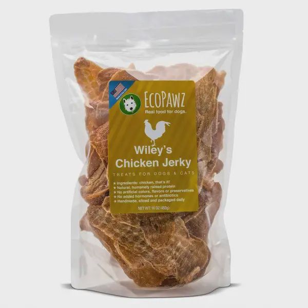 EcoPawz Wiley's Chicken Jerky 4 oz EcoPawz Wiley's Chicken Jerky 4 oz