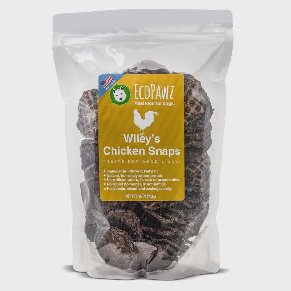 EcoPawz Wiley&#39;s Chicken Snaps 4 oz