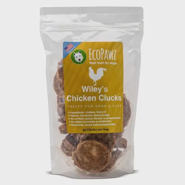 EcoPawz Wiley's Chicken Clucks 4 oz EcoPawz Wiley's Chicken Clucks 4 oz