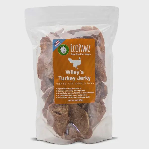 EcoPawz Wiley&#39;s Turkey Jerky 4 oz