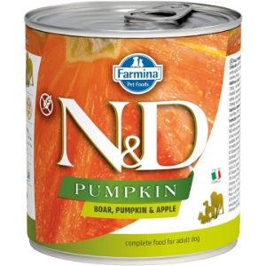Farmina Dog Can Pumpkin Boar/Apple 10oz