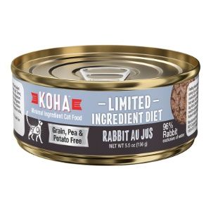 Koha Cat GF LID Rabbit Pate 5.5oz