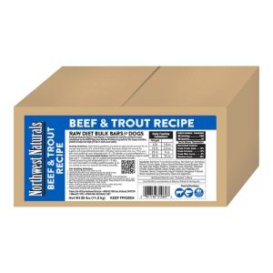 Northwest Naturals Raw Beef/Trout 25#