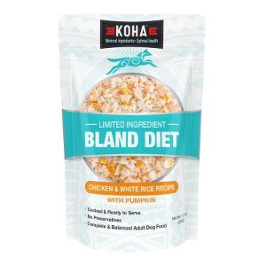 KOHA  Dog Bland Diet  Pouch 12.5 oz, Flavor: Chicken