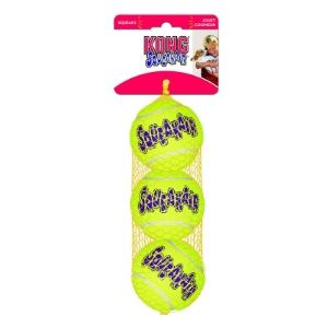 Kong Air Dog Squeak Ball 3pack  Small